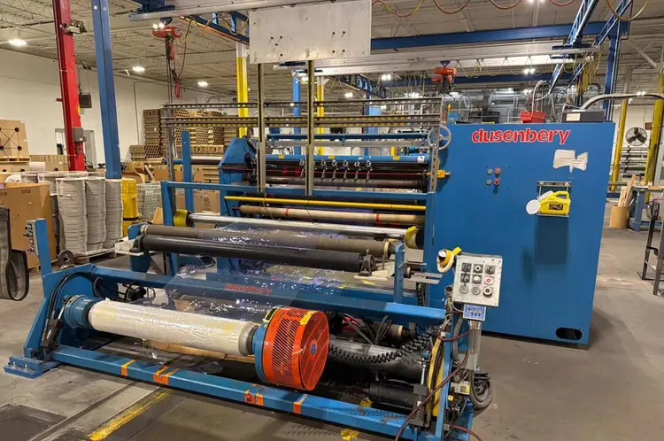 Used DUSENBERY 835-24 Winders & Rewinders (Paper) Pennsylvania US | Global Equipment International, LLC #1232220
