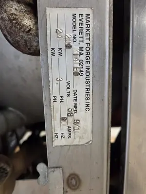 USED MARKET FORGE INDUSTRIES INC. MT40E
