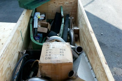 Westfalia CA 505-02-10 tricanter centrifuge, 316SS.