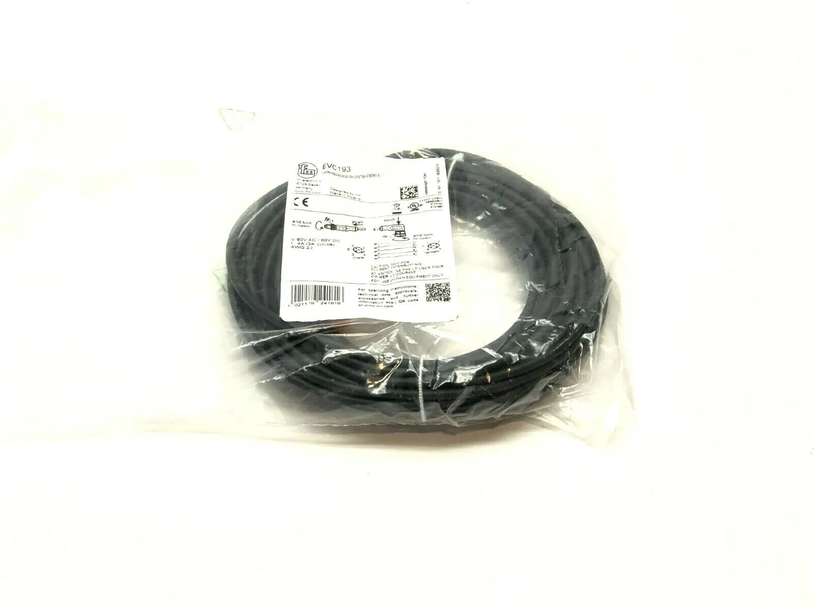 NEW IFM CONNECTION CABLE