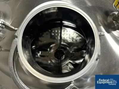USED DCI Used 600 liter DCI Jacketed Receiver Vessel, Hastelloy C22, 45/150#