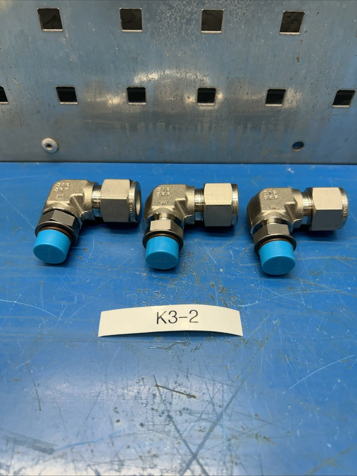 Lot of 3 Swagelok Elbows 316SS 3RF NNB Fast Shipping! + Warranty