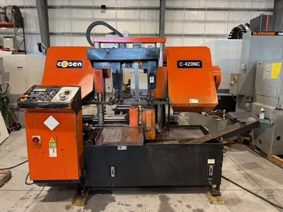 2007 COSEN C-420NC Horizontal Band Saws | GMT (2)
