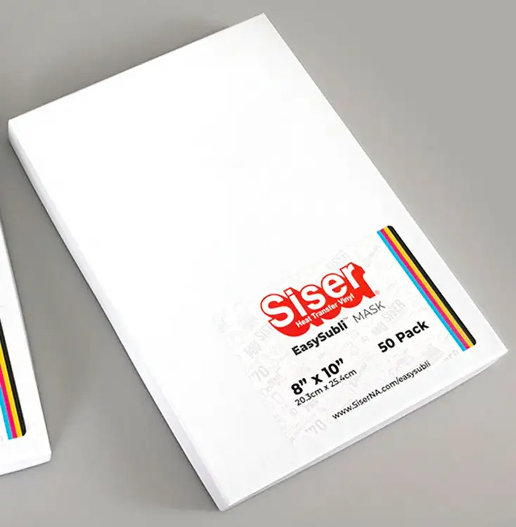 Used _UNKNOWN_ Siser EasySubli Mask - Heat Transfer Application Tape (50 Sheets) for Siser EasySubli (8 in x 10 in) Tape Applicators Oklahoma US | Wide Image Solutions #1525255