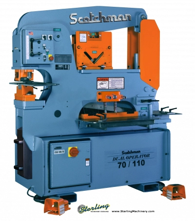 New | in-Stock SCOTCHMAN DO 70/110-24M Ironworkers California US | Sterling Machinery Exchange #1465433