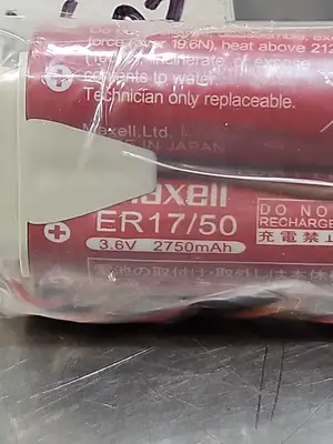 Maxell ER17/50 3.6V NIB Super Lithium Battery Loc4C24