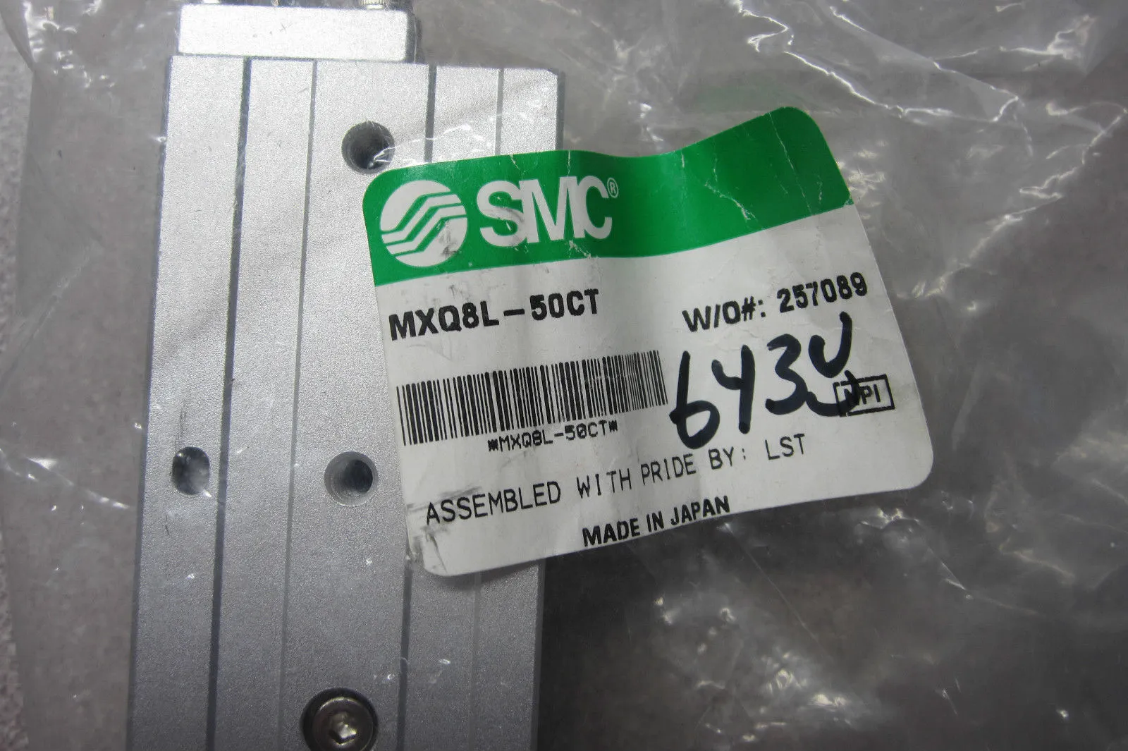 NEW SMC MXQ8L-50CT ACTUATOR MXQ8L50CT