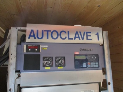 Getinge Allen-Bradley #6612 AR2 Sterilizer Autoclave +Cart+Generator/Amsco/26x26x48"