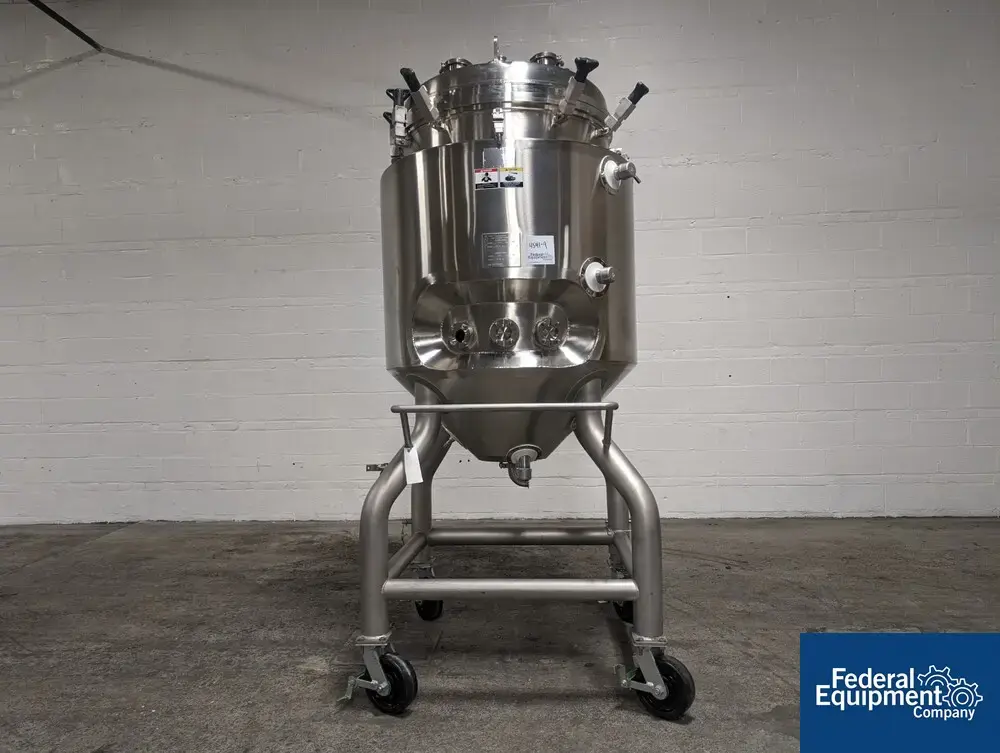 USED A&M Process 500 Liter A&B Process Receiver Tank, 316 S/S, 44/150#