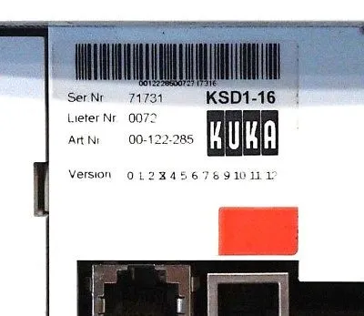 USED KUKA E93DA552I4B531