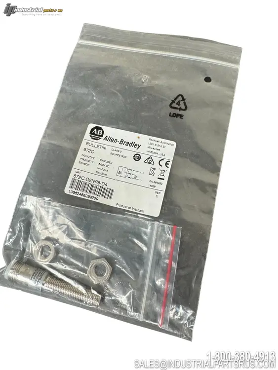 New | in-Stock ALLEN-BRADLEY 872C-D2NPS-D4 Proximity Sensors Kentucky US | Industrial Parts R Us Inc. #1465854