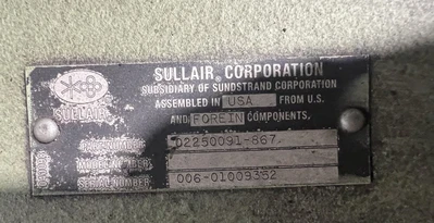 SULLAIR LS20-100H/A/SUL Air Compressors | Mohawk Machinery (5)