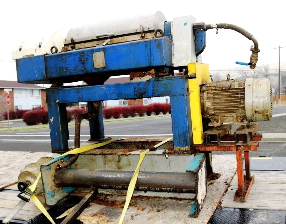 Alfa-Laval PONX 414B-31G decanter centrifuge, 316SS.