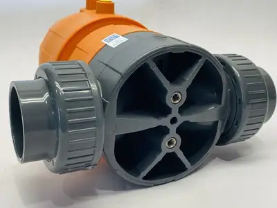 161624617, 198151699 | Georg Fischer 161624617 DIASTAR Ten PVC-U Diaphragm Valve 2" EPDM - New Other