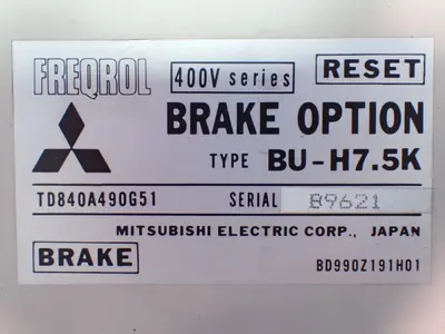 USED MITSUBISHI ELECTRIC TD840A490G51