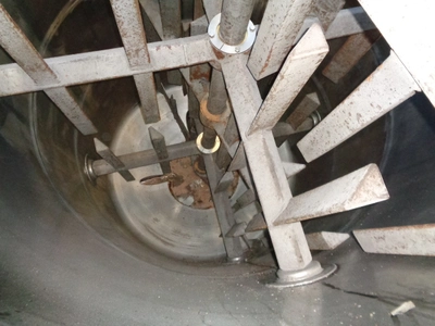 10,000 L S/S JKTD Mixer Tank