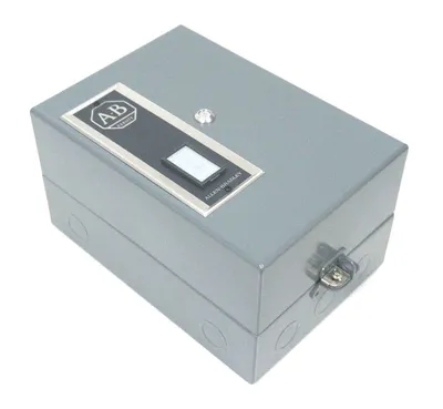 NEW ALLEN BRADLEY 592-BAV16 MANUAL RESET ENCLOSURE SER. B, 592BAV16