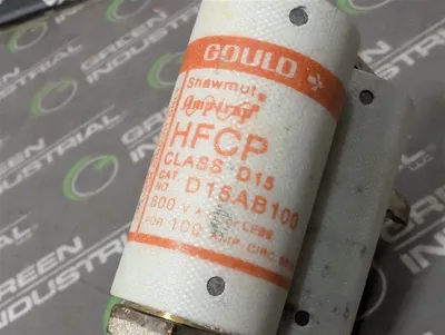 ITE Gould Shawmut D15AB100 HFCP Amptrap Fuse Class D15 600VAC New NIB