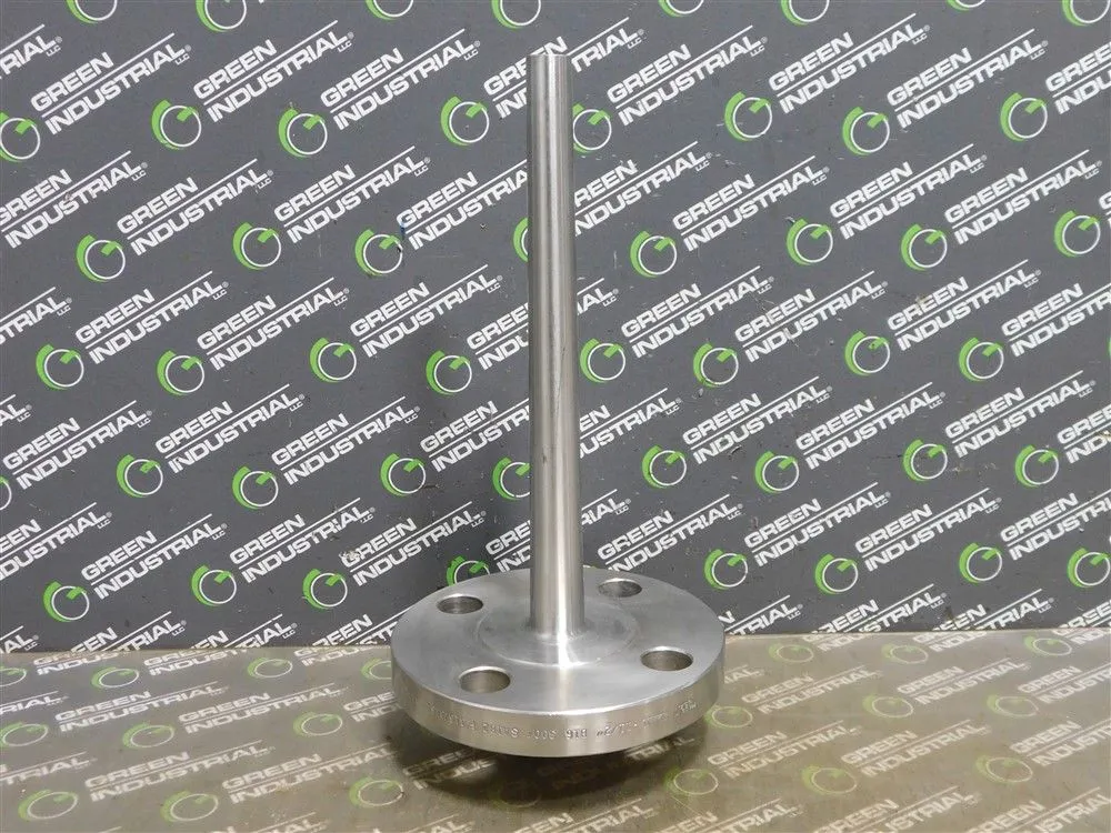 IDEAL D4177 1-1/2" Flanged Thermowell 300 Class B16 SA182 F316/F316L Used