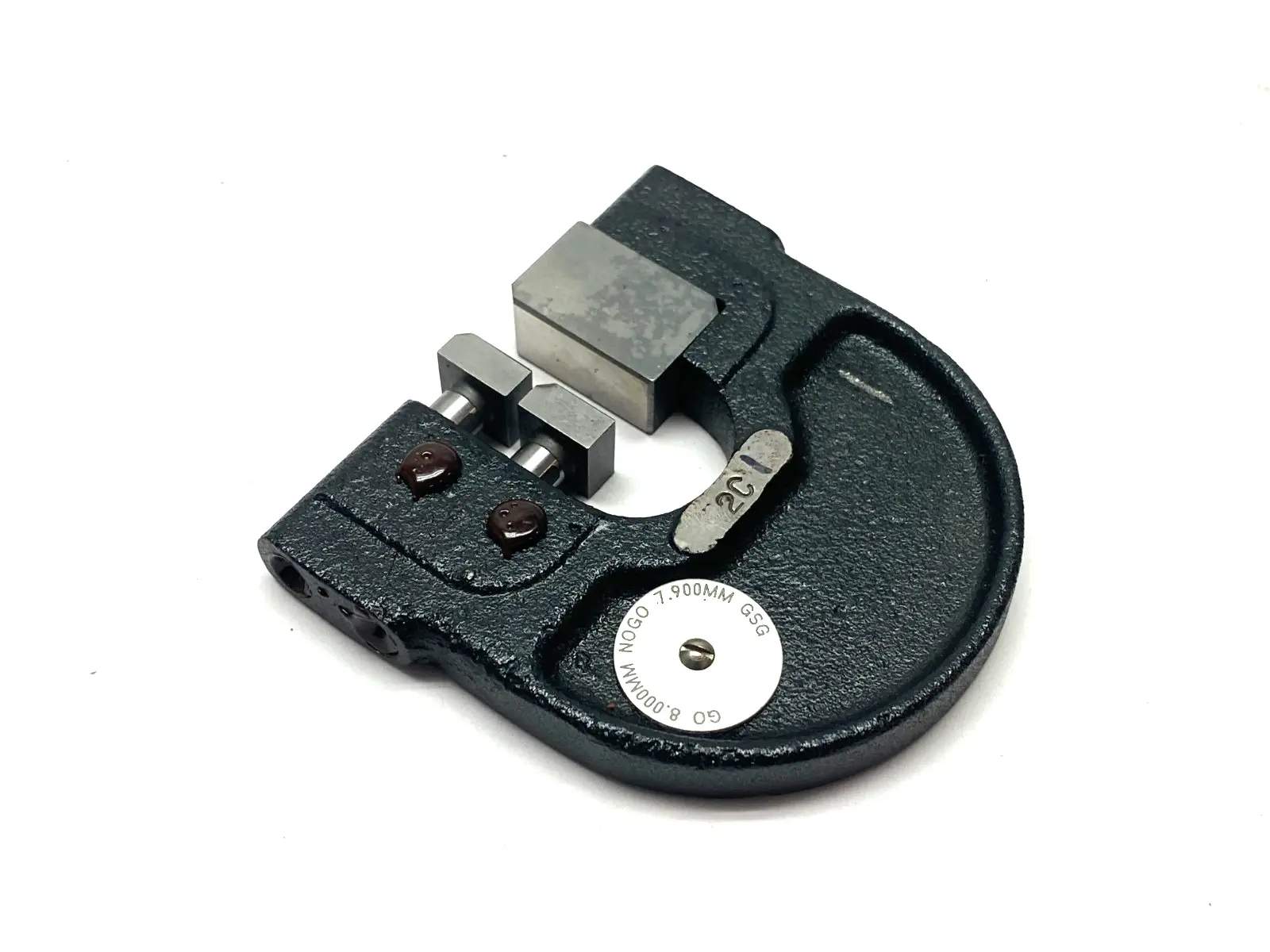 USED GSG 8.00MM X 7.90MM GO/NOGO SNAP GAGE STYLE C