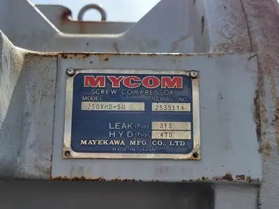 Used MYCOM 250VMD-SU Parts (Hydraulics and Pneumatics) British Columbia CA | Lenmark #1426173