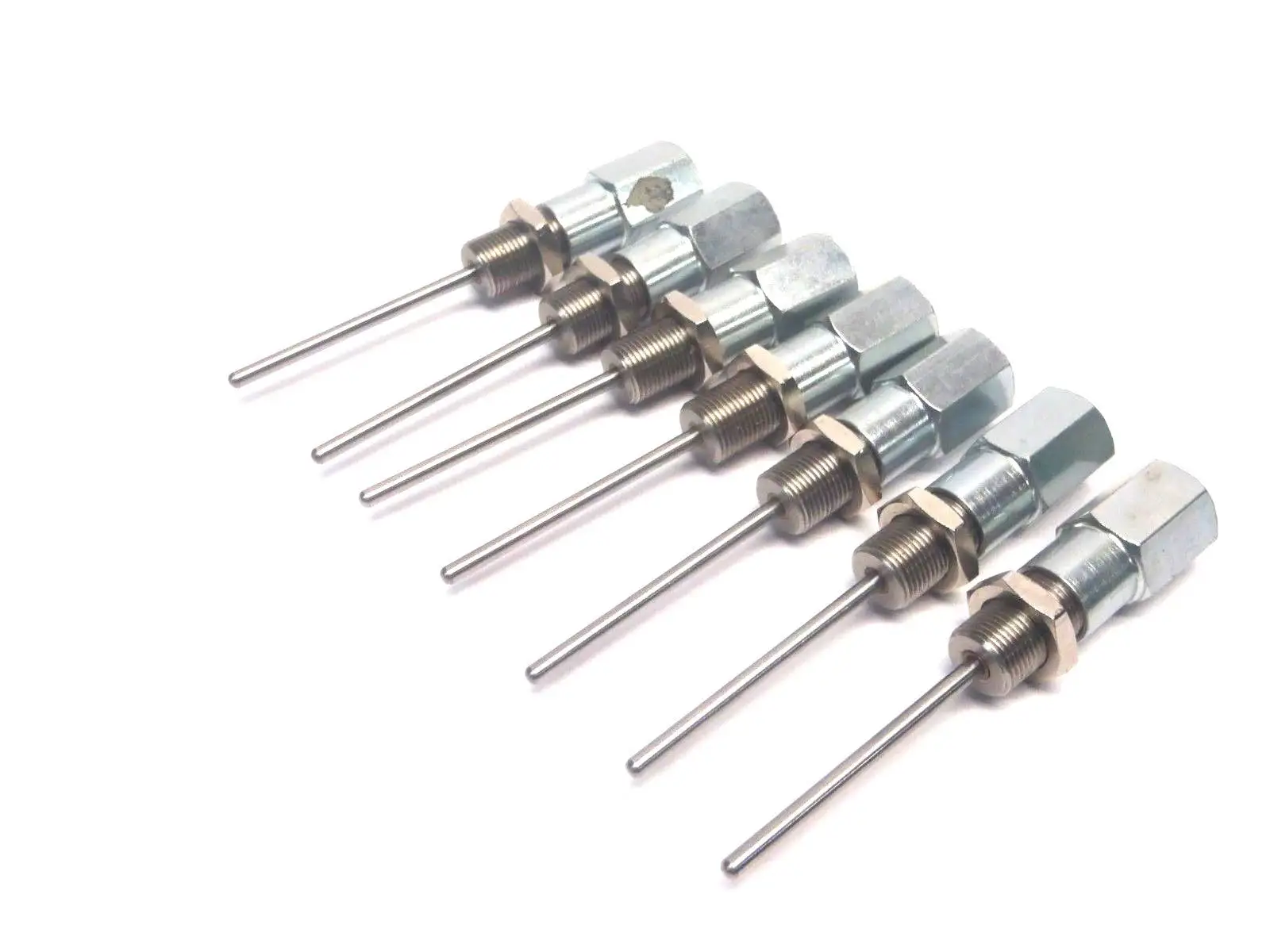 M12 Proximity Sensor 3mm Range Stop Threaded LOT OF 7 - Used