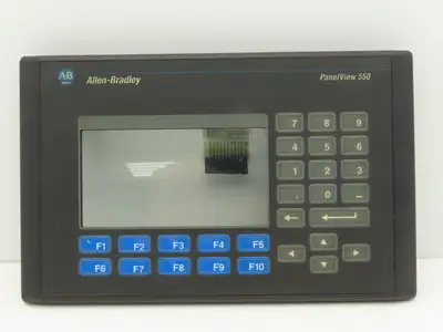 Allen Bradley PanelView 550 Keypad Touchscreen Cover Front Bezel  *Read*