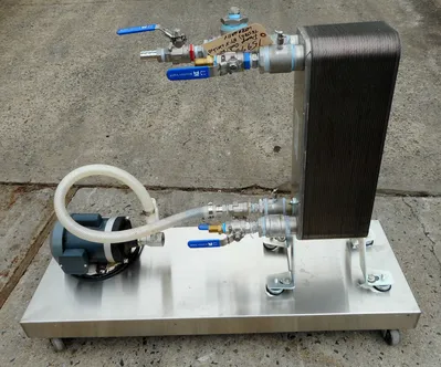 USED ALFA LAVAL PLATE HEAT EXCHANGER ALFA NOVA 76-70H