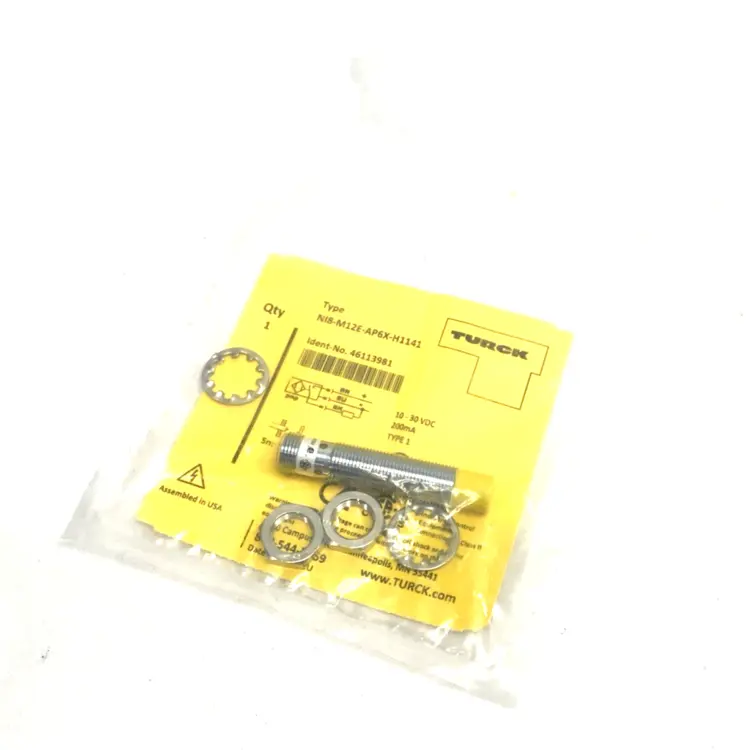 New | in-Stock Turck Inductive Proximity Sensor, Long Version, 46223981 Proximity Sensors Michigan US | Maverick Industrial Sales #1424131