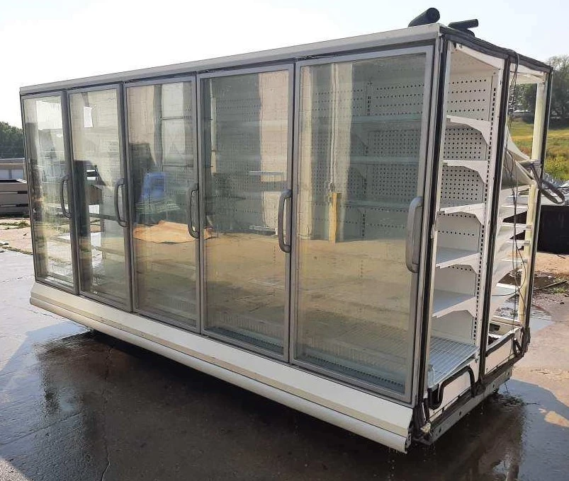 80-0022 Hussmann RLNI Back to Back Remote Freezer Doors