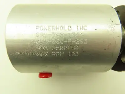 Powerhold 095-080-PH265 Hydraulic Rotary Union 2500PSI 100RPM Max 1/4 Ports