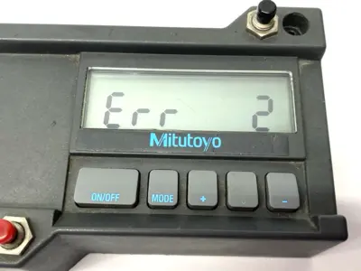 USED MITUTOYO DIGITAL READOUT MODULE 10-PIN INPUT/OUTPUT CONNECTION