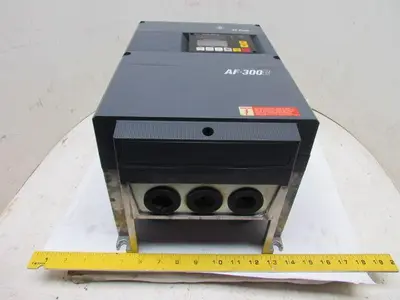General Electric 6VAF343007B AF-300B 3-Phase AC Drive 7.5Hp 380-460V 13A Output