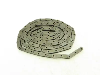 C-2050 Double Pitch Hollow Pin Roller Chain Conveyer 1.25" 10 Ft Length