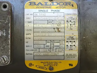 USED BALDOR BL3516