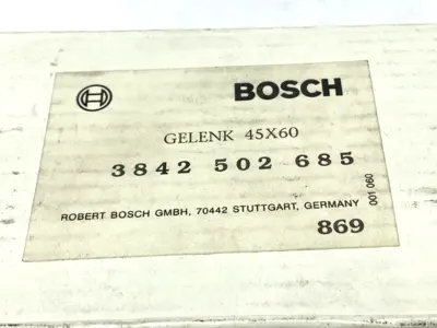 New | in-Stock Bosch Aluminum Joint 45X60 Misc Fasteners Michigan US | Maverick Industrial Sales #1507328