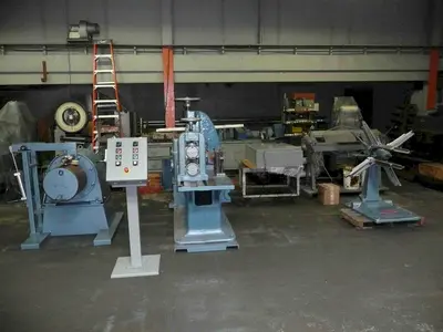 WATERBURY FARREL 4.5" x 18" WIDE SLITTING LINE Heavy-Gauge Slitting Machines | International Rolling Mills (3)
