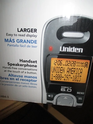 USED UNIDEN D1484-3