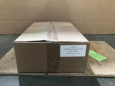 Laser 3 11″ X 17″ Tabloid Plano Billing Stock -NIB of 2,200