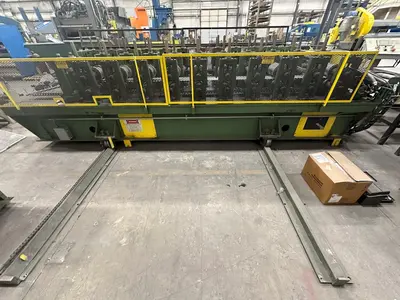 10 & 12 STAND X 2" BRADBURY SIDE BY SIDE U JOINT DRIVE ROLLFORMER: YOBRO #24947