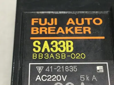 USED FUJI ELECTRIC SA33B-20