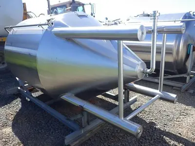 (4) Available - Used 20bbl/25hl Jacketed Conical Fermenters