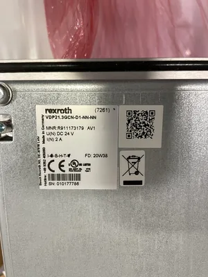 NEW Rexroth VDP21.3GCN-D1-NN-NN 21.5″ Touchscreen HMI Operator Interface 24VDC