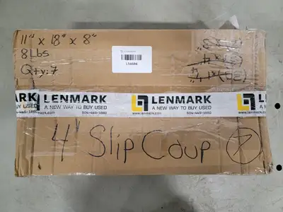 4" Set Screw Steel Coupling Connector (Box of 7)