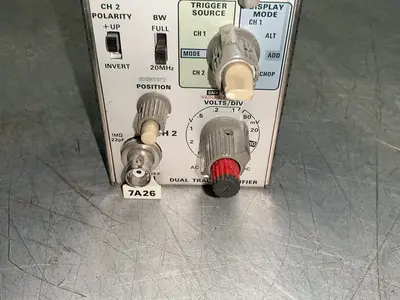 Used TEKTRONIX 7A26 Oscilloscope Accessories Ohio US | HGR 24 #1463337