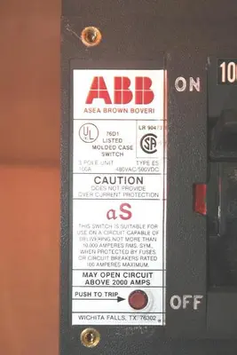 USED ABB TYPE ES