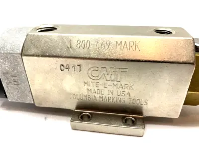 Used Columbia Marking Tools Mite-E-Mark Double Acting Air Impact Marker Forward Air Return Marking Machines Michigan US | Maverick Industrial Sales #1489403