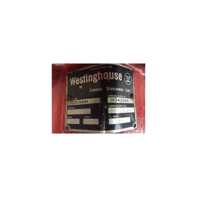 NEW WESTINGHOUSE 31343-6X6
