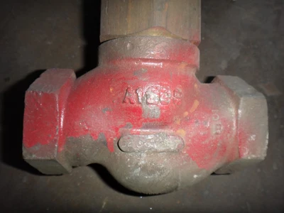 Fisher 1.25 150 Class, Bronze Threaded Control Valve