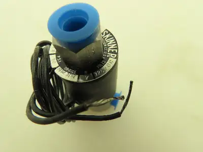 Honeywell Skinner B16DK1050 Solenoid Valve 3-Way NO 125 VDC 50 PSI 1/8" NPT